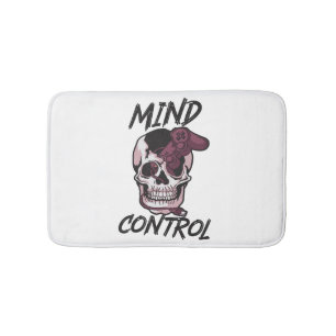 Mind control gaming design bath mat
