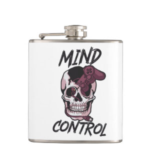 Mind control gaming design hip flask