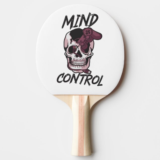 Mind control gaming design ping pong paddle (Front)