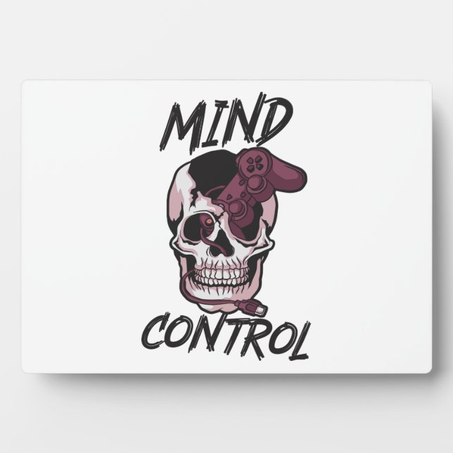 Mind control gaming design plaque (Front)