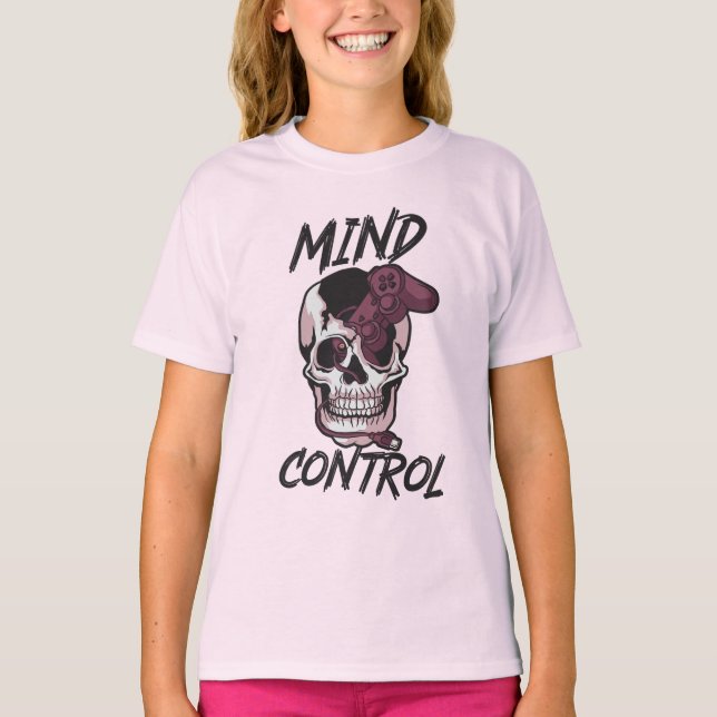 Mind control gaming design T-Shirt (Front)