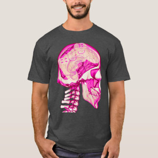 Mind Controller Skull Gaming Gamer Mens Boys Teens T-Shirt