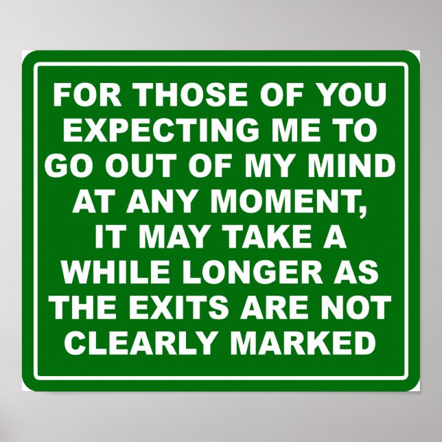 Mind Exits Poster (Front)