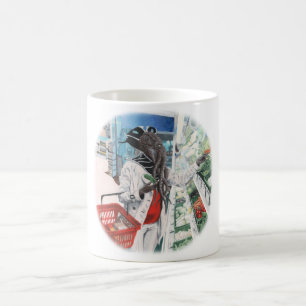 Mind Flayer Grocery Shopping Fantasy Coffee Mug