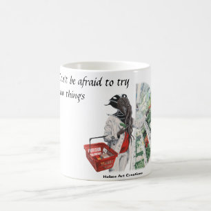 Mind Flayer Grocery Store Fantasy Art Coffee Mug