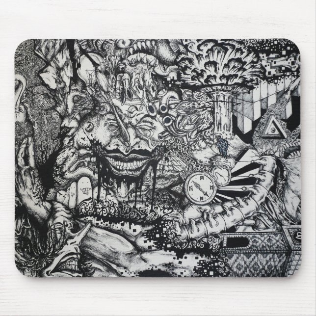 Mind Flip - Customised Mouse Pad (Front)