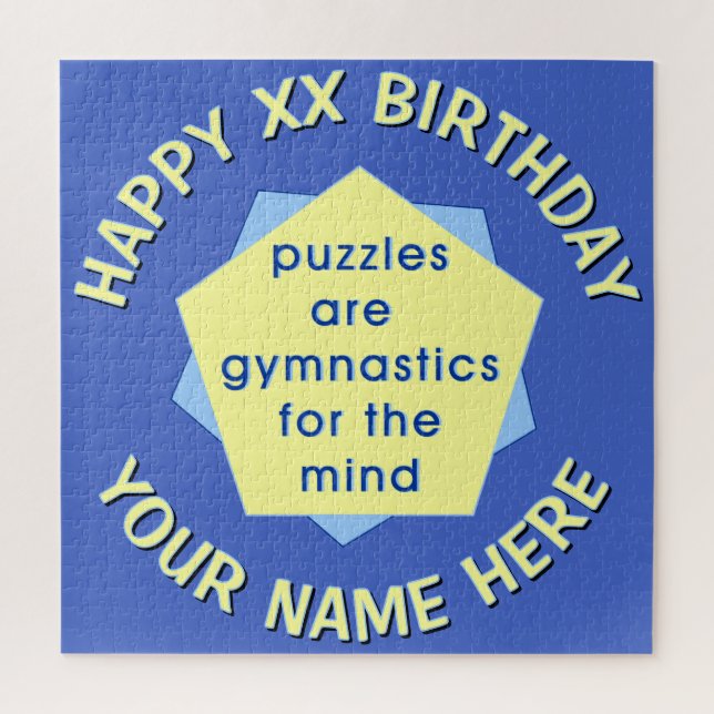 Mind Gymnastics Jigsaw Puzzle (Vertical)