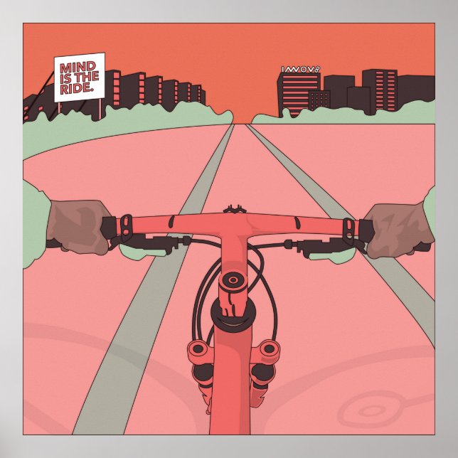 Mind Is The Ride Poster (Front)