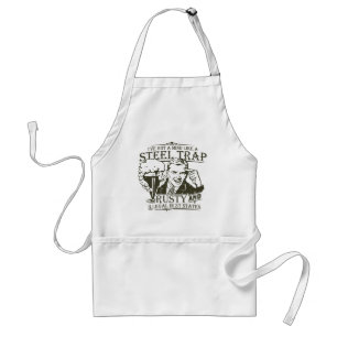 Mind like a Steel Trap Standard Apron