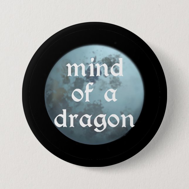 Mind of a Dragon Button (Front)