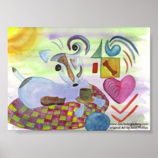 Mind of a Jack Russell Poster