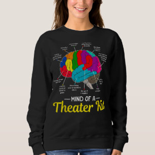 Mind Of A Theatre Kid Brain Musical Theatre Gift F Sweatshirt