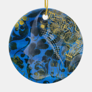 Mind of the Maker Ceramic Ornament