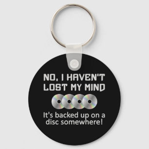 Mind On a Disc keychain