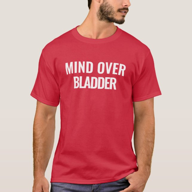 Mind Over Bladder Urology Caduceus T-Shirt (Front)