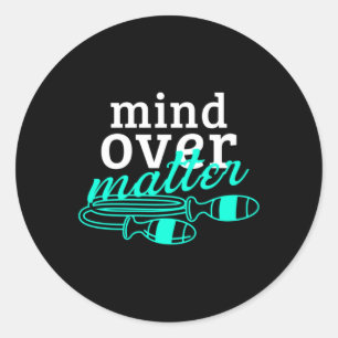 Mind Over Evolution Fitness Sticker