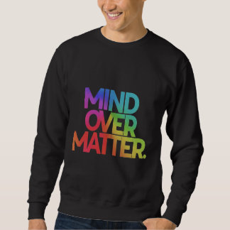 Mind over matter branded T shirt