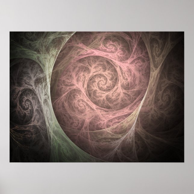 Mind Over Matter Fractal Poster (Front)