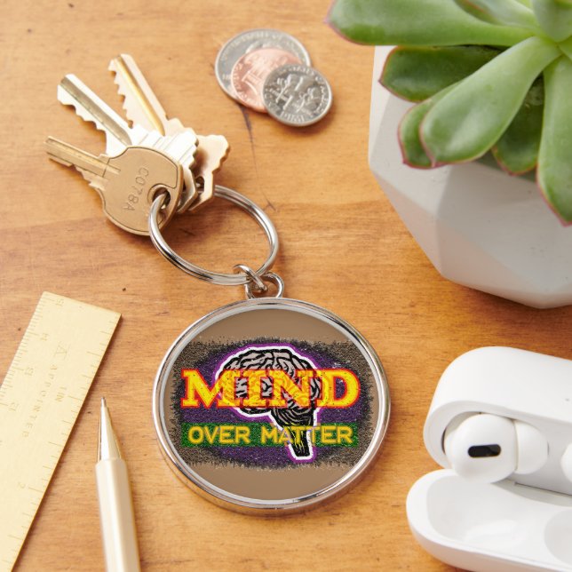 Mind Over Matter Key Ring (Desk)