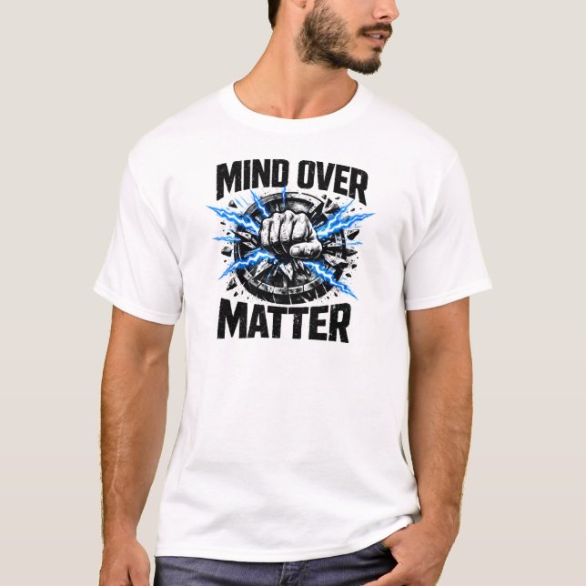 Mind Over Matter – Mental Toughness Gym Tee (Front)