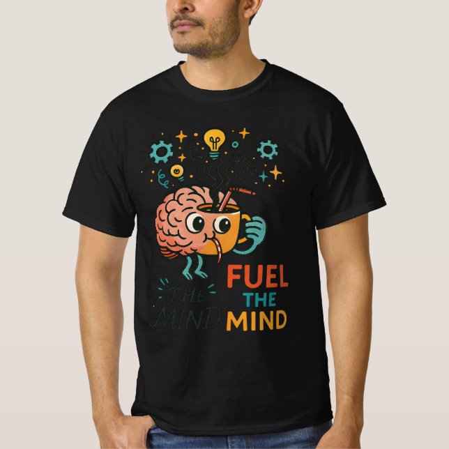 "Mind Over Matter T-Shirt – Smart Style for Sharp  (Front)