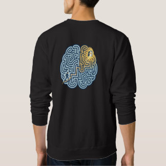 Mind Over Maze – Inspirational Brain Maze Sweatshirt