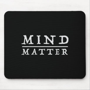 Mind Over Motivational Stoic Philosophy Quote Vint Mouse Pad