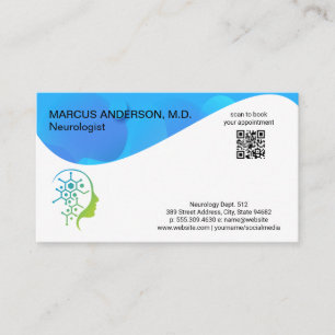 Mind Psychology Logo   Health Science Business Card