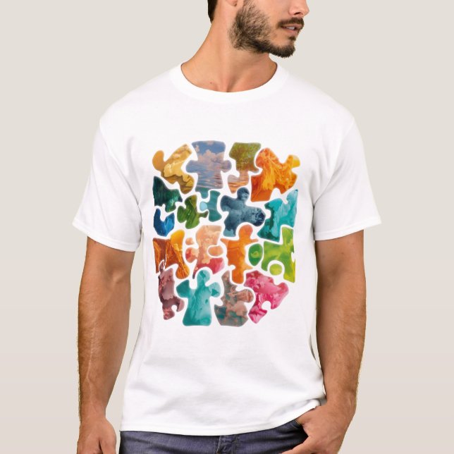  Mind Puzzles  Becoming Whole T-Shirt (Front)