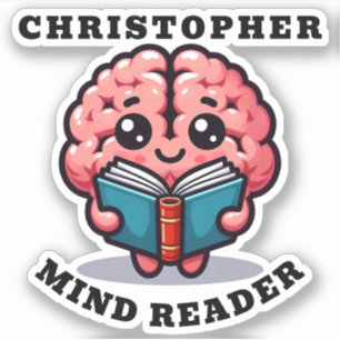 Mind Reader Funny Pun with Name