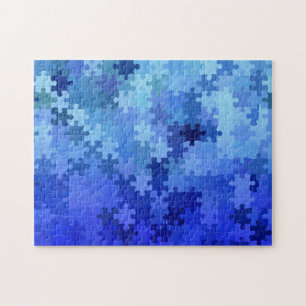 Mind Teaser Puzzle of a Puzzle / Blue