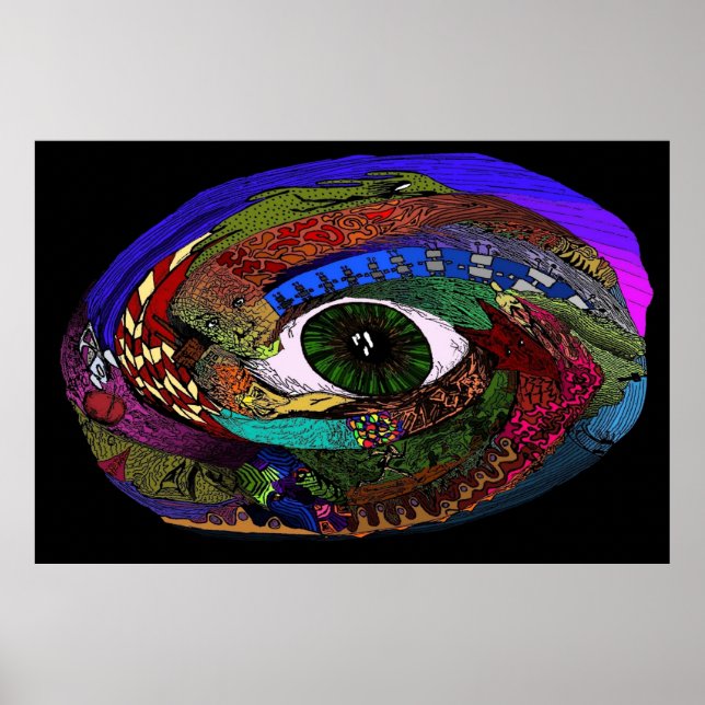 Mind Warp Galaxy Poster (Front)