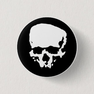 Mind Wither Day signature skull 3 Cm Round Badge