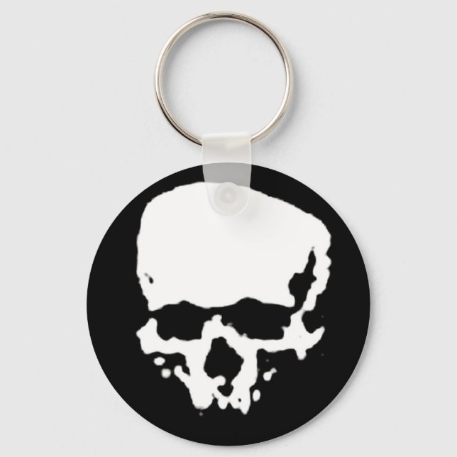 Mind Wither Day signature skull Key Ring (Front)