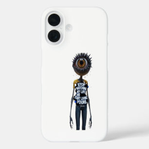 Mind your own life iPhone 16 case