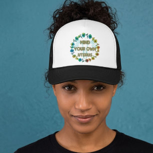 Mind Your Own Uterus Trucker Hat