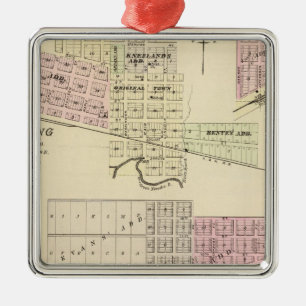 Minden, Nebraska Metal Ornament