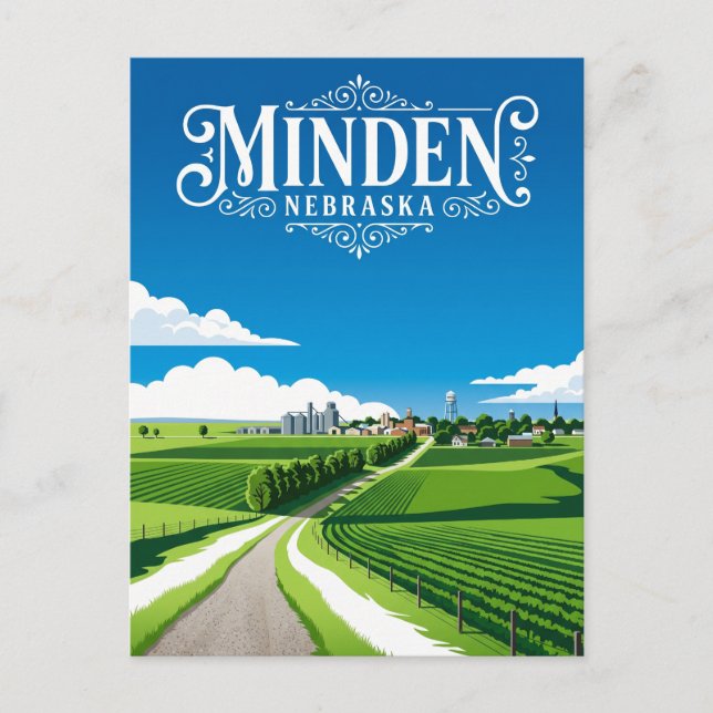 Minden USA Postcard (Front)