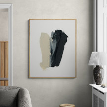 Mindful 2 Minimalist Abstract Canvas Wall Art