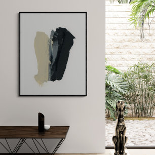 Mindful 2 Minimalist Abstract Wall Art Print