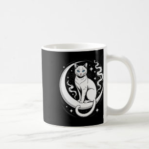 Mindful Cat Lotus Flower Yoga Spirituality Tee _1 Coffee Mug