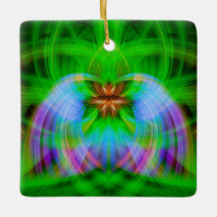 Mindful ceramic ornament