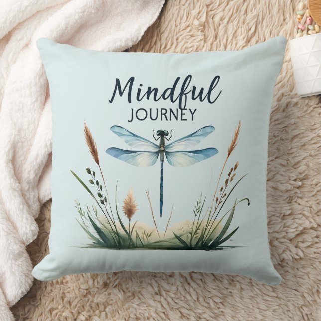 Mindful Journey - Dragonfly Nature Cushion (Blanket)
