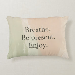 Mindful Message Accent Pillow