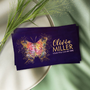 Mindful Wings - Butterfly Brain Business Card