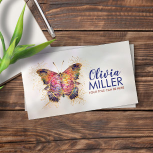 Mindful Wings - Butterfly Brain Business Card