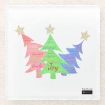 Mindful Word Art - Coasters