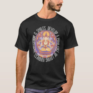 Mindfulness Buddha Bodhisatva Spiritual Yoga Medit T-Shirt
