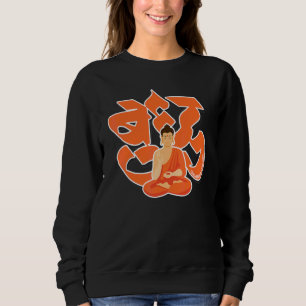 Mindfulness Buddha Buddhism Spiritual Yoga Meditat Sweatshirt