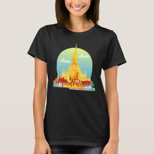 Mindfulness Buddha Buddhism Spiritual Yoga Meditat T-Shirt